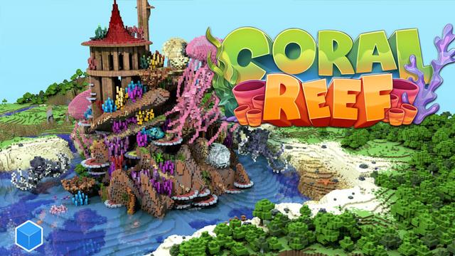 Thumbnail of the Minecraft Bedrock Marketplace product Coral Reef created by CubeCraft Games.