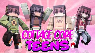 Thumbnail of the Minecraft Bedrock Marketplace product Cottage Core Teens created by CubeCraft Games.