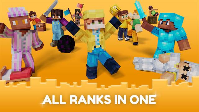 Screenshot of the Minecraft Bedrock Marketplace product CubeCraft Gold - 30 Day Pass created by CubeCraft Games.