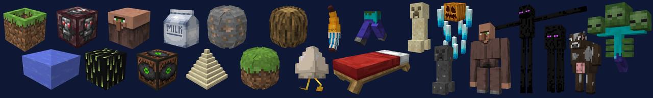 Panorama of the Minecraft Bedrock Marketplace product Cursed created by CubeCraft Games.