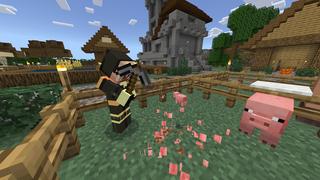 Screenshot of the Minecraft Bedrock Marketplace product Cursed created by CubeCraft Games.