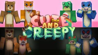 Thumbnail of the Minecraft Bedrock Marketplace product Cute and Creepy created by CubeCraft Games.