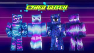 Thumbnail of the Minecraft Bedrock Marketplace product Cyber Glitch created by CubeCraft Games.