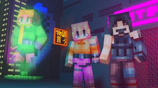 Thumbnail of the Minecraft Bedrock Marketplace product Cyberpunk created by CubeCraft Games.
