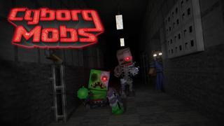 Thumbnail of the Minecraft Bedrock Marketplace product Cyborg Horror Mobs created by CubeCraft Games.