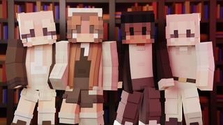 Thumbnail of the Minecraft Bedrock Marketplace product Dark Academia created by CubeCraft Games.