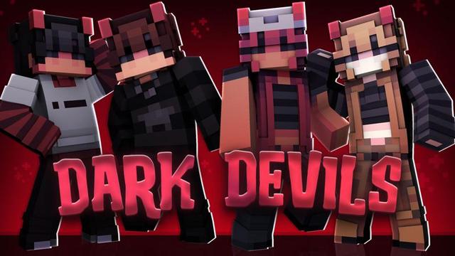 Thumbnail of the Minecraft Bedrock Marketplace product Dark Devils created by CubeCraft Games.