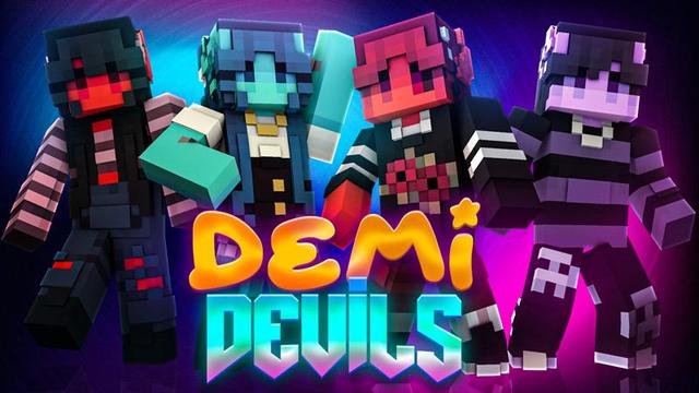 Thumbnail of the Minecraft Bedrock Marketplace product Demi Devils created by CubeCraft Games.