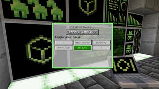 Screenshot of the Minecraft Bedrock Marketplace product Difficulty Hacker created by CubeCraft Games.