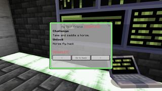 Screenshot of the Minecraft Bedrock Marketplace product Difficulty Hacker created by CubeCraft Games.