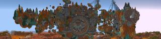 Panorama of the Minecraft Bedrock Marketplace product Dimensions: Spacebase created by CubeCraft Games.