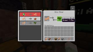 Screenshot of the Minecraft Bedrock Marketplace product Dinosaur Ore created by CubeCraft Games.