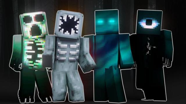 Thumbnail of the Minecraft Bedrock Marketplace product Doors Monsters created by CubeCraft Games.