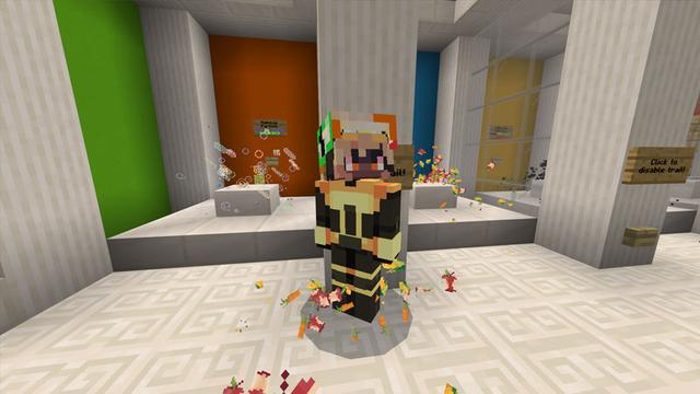 Screenshot of the Minecraft Bedrock Marketplace product Dropper: Switch-Up created by CubeCraft Games.