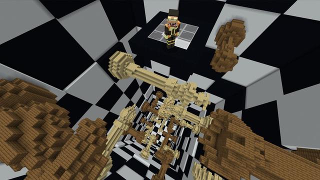 Screenshot of the Minecraft Bedrock Marketplace product Dropper: Switch-Up created by CubeCraft Games.