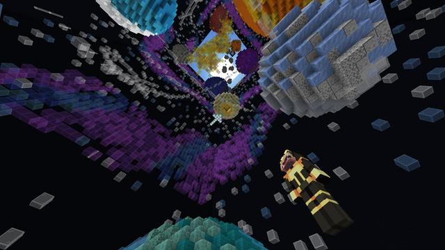 Screenshot of the Minecraft Bedrock Marketplace product Dropper: Switch-Up created by CubeCraft Games.
