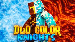 Thumbnail of the Minecraft Bedrock Marketplace product Duo Color Knights created by CubeCraft Games.