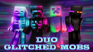 Thumbnail of the Minecraft Bedrock Marketplace product Duo Glitched Mobs created by CubeCraft Games.