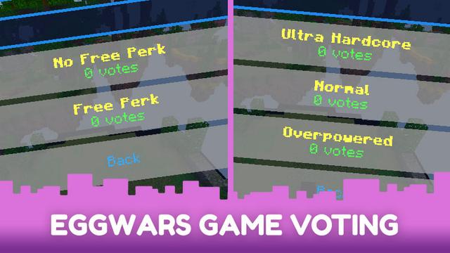 Screenshot of the Minecraft Bedrock Marketplace product EggWars - 90 Day Pass created by CubeCraft Games.