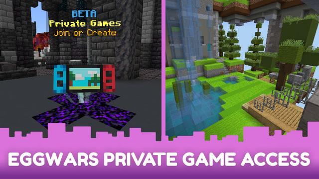 Screenshot of the Minecraft Bedrock Marketplace product EggWars - 90 Day Pass created by CubeCraft Games.