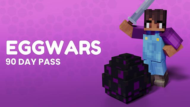 Thumbnail of the Minecraft Bedrock Marketplace product EggWars - 90 Day Pass created by CubeCraft Games.