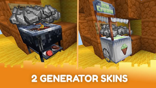 Screenshot of the Minecraft Bedrock Marketplace product EggWars Summer Bundle created by CubeCraft Games.