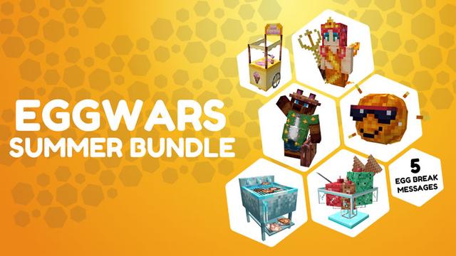 Thumbnail of the Minecraft Bedrock Marketplace product EggWars Summer Bundle created by CubeCraft Games.