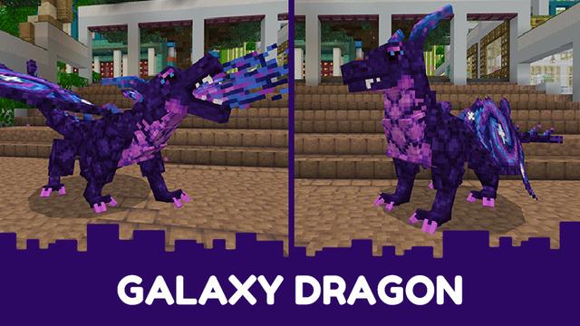 Screenshot of the Minecraft Bedrock Marketplace product Epic Dragon Buddy - UNLOCK FLIGHT created by CubeCraft Games.