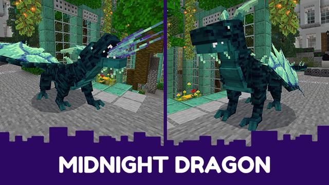 Screenshot of the Minecraft Bedrock Marketplace product Epic Dragon Buddy - UNLOCK FLIGHT created by CubeCraft Games.