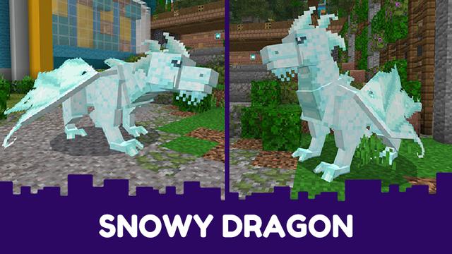 Screenshot of the Minecraft Bedrock Marketplace product Epic Dragon Buddy - UNLOCK FLIGHT created by CubeCraft Games.