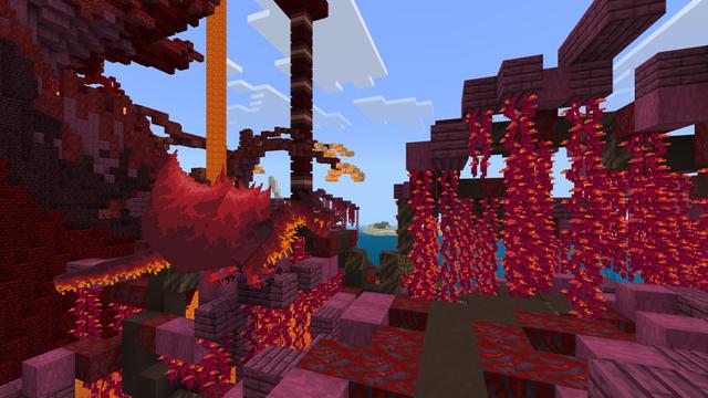 Screenshot of the Minecraft Bedrock Marketplace product Epic Dragons created by CubeCraft Games.