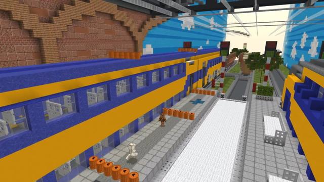 Screenshot of the Minecraft Bedrock Marketplace product Escape The Cat created by CubeCraft Games.