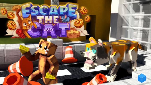 Thumbnail of the Minecraft Bedrock Marketplace product Escape The Cat created by CubeCraft Games.