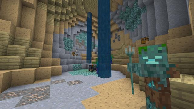 Screenshot of the Minecraft Bedrock Marketplace product Fallen Paradise created by CubeCraft Games.