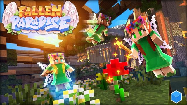 Thumbnail of the Minecraft Bedrock Marketplace product Fallen Paradise created by CubeCraft Games.