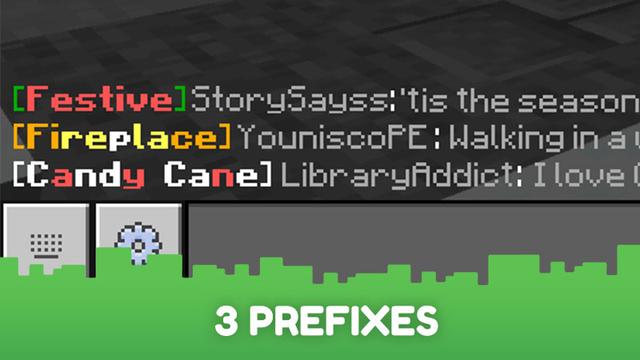 Screenshot of the Minecraft Bedrock Marketplace product Festive Bundle created by CubeCraft Games.