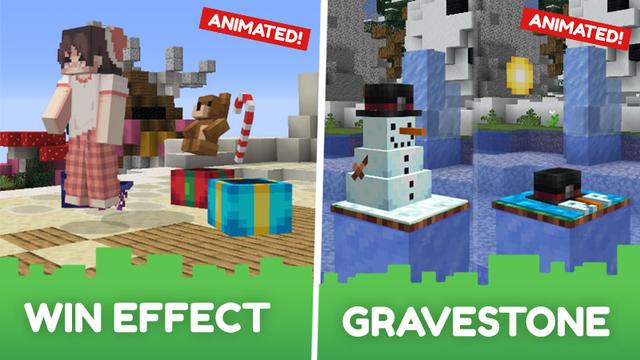 Screenshot of the Minecraft Bedrock Marketplace product Festive Bundle created by CubeCraft Games.