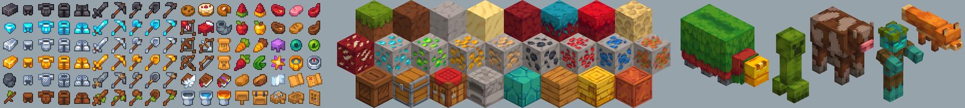 Panorama of the Minecraft Bedrock Marketplace product Flareful created by CubeCraft Games.