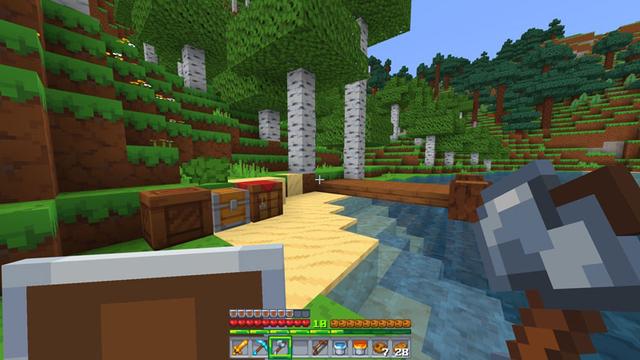 Screenshot of the Minecraft Bedrock Marketplace product Flareful created by CubeCraft Games.