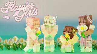 Thumbnail of the Minecraft Bedrock Marketplace product Flower Girls created by CubeCraft Games.