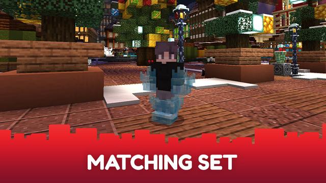 Screenshot of the Minecraft Bedrock Marketplace product Frost - Set created by CubeCraft Games.