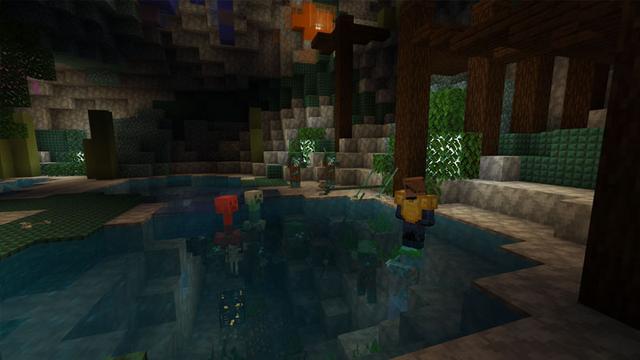 Screenshot of the Minecraft Bedrock Marketplace product Frostlands created by CubeCraft Games.