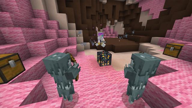Screenshot of the Minecraft Bedrock Marketplace product Frozen Treats created by CubeCraft Games.