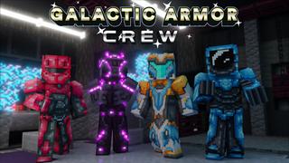 Thumbnail of the Minecraft Bedrock Marketplace product Galactic Armor Crew created by CubeCraft Games.