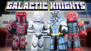 Thumbnail of the Minecraft Bedrock Marketplace product Galactic Knights created by CubeCraft Games.