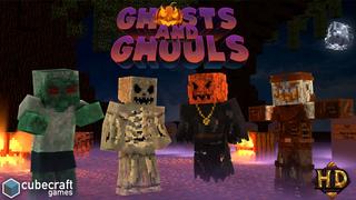Thumbnail of the Minecraft Bedrock Marketplace product Ghosts and Ghouls created by CubeCraft Games.