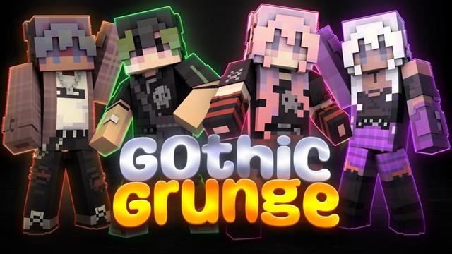 Thumbnail of the Minecraft Bedrock Marketplace product Gothic Grunge created by CubeCraft Games.