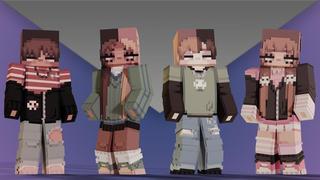 Thumbnail of the Minecraft Bedrock Marketplace product Gothic Teens created by CubeCraft Games.