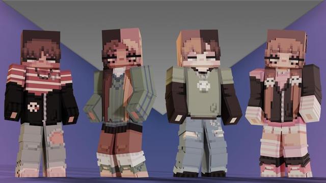 Thumbnail of the Minecraft Bedrock Marketplace product Gothic Teens created by CubeCraft Games.