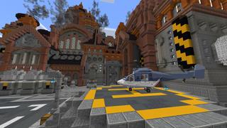 Screenshot of the Minecraft Bedrock Marketplace product Hacker Factory created by CubeCraft Games.